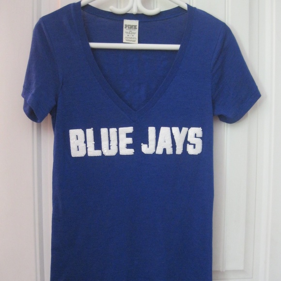 PINK Victoria's Secret V Neck Tee Shirt - Picture 2 of 6